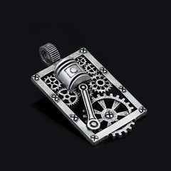 Fashion accessories Nordic mechanical gear pendant necklace for men personality punk accessories retro men chain