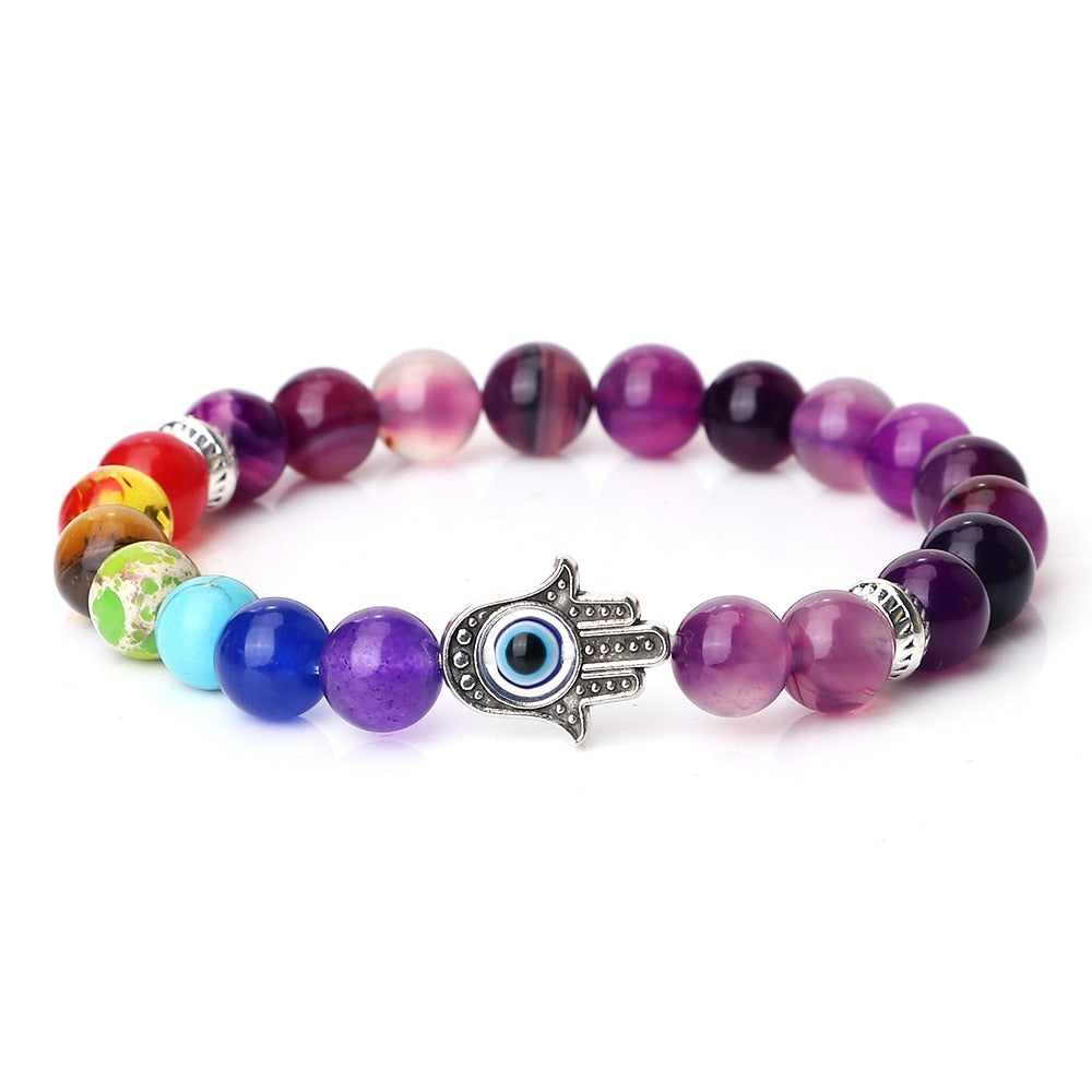 Orion Natural Stone Beaded Bracelet