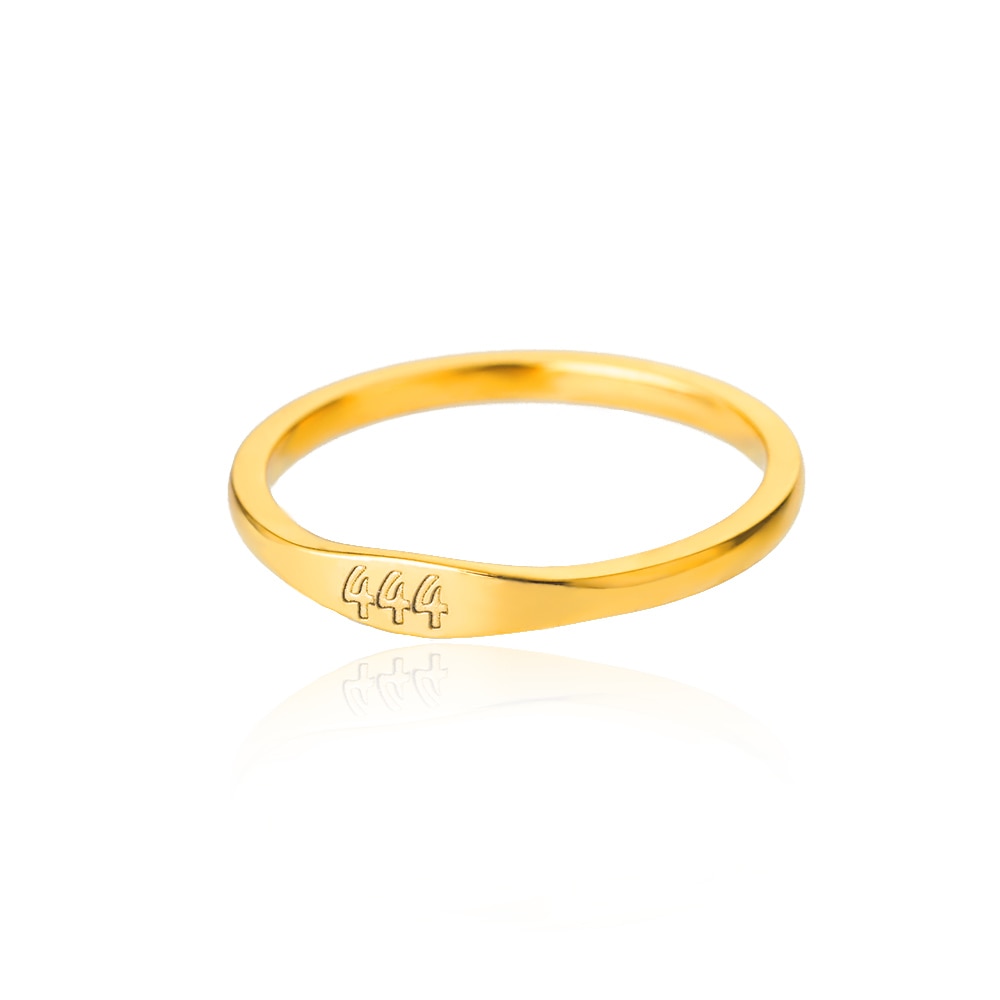 Astra Angel Number Stainless Steel Ring Collection