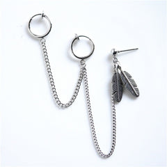Hip Hop Korean Fashion Cross Earrings For Women Grunge Cross Ear Earrings серьги кресты Skeleton Crochet Punk Earrings Wholesale