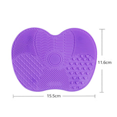 Silicone Makeup Brush Cleaner Scrubber Board Pad