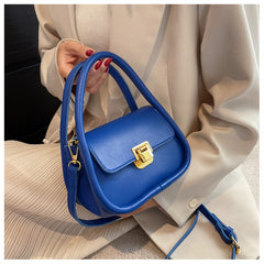 Pu Leather Crossbody Bag Small Flap Messenger Bag Handbags