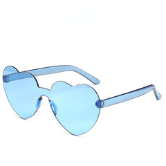 Heart Shaped Diffraction Sunglasses