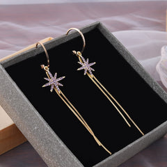 Long Tassel Earrings 2022 New Simple Women&#39;s Earrings Korean Version Long Elegant and Delicate Fashion Accessories Jewelry