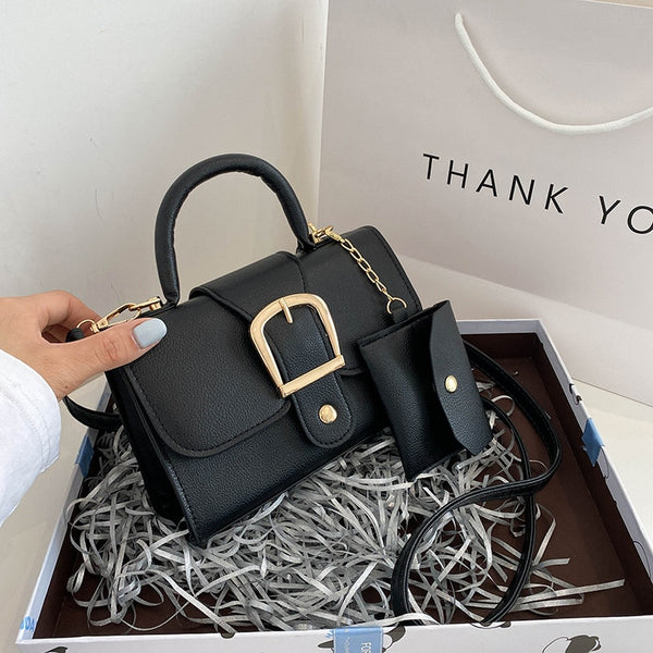 Elara Mini Flap Top-Handle Crossbody Bag