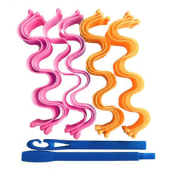 Heatless Hair Rollers Soft Curls