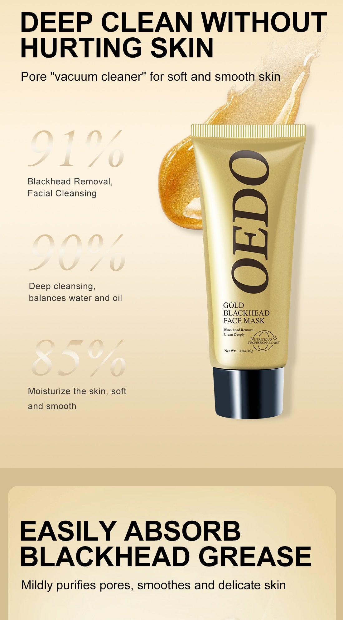 Oria Gold Peel-Off Facial Mask