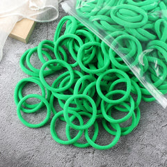 50PCS/Set Basic Hair Bands Simple Solid Colors Elastic Headband Hair Ties