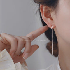 2023 Fashion Crystal Earrings Tassel Temperament Water Drop Earrings for Women Elegant Bridal Wedding Engagement Jewelry Gift