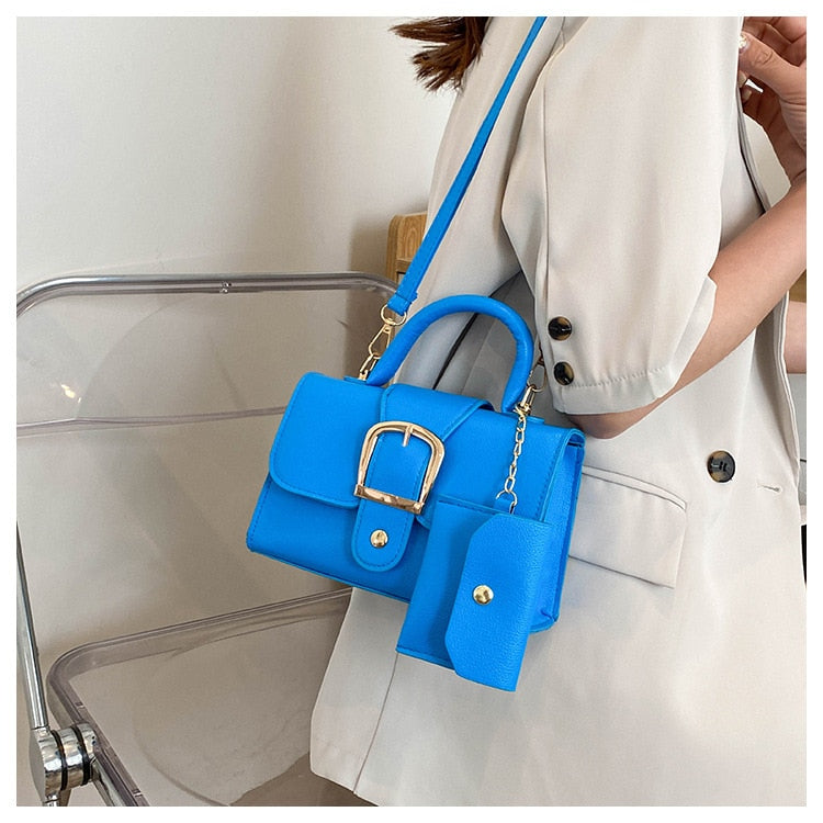Elara Mini Flap Top-Handle Crossbody Bag