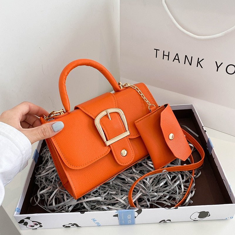 Elara Mini Flap Top-Handle Crossbody Bag