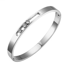 Crystal Rhinestones Sliding Luxury Wristband