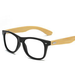 Classic Wood Bamboo Sunglasses with Polarized Lenses