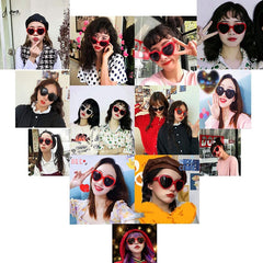 Heart Shaped Diffraction Sunglasses