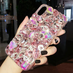 Bling Jewelled Diamond Pendant Phone Case For iPhone