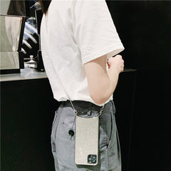 Crossbody Chain Fashion Bling Full Diamond Case for iPhone