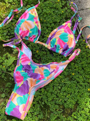 Zrtak Sexy Bikini High Cut Swimsuit Female Middle Waist Swimwear Women Bathing Suit Pink Black Biquini Bandage Bikini Set