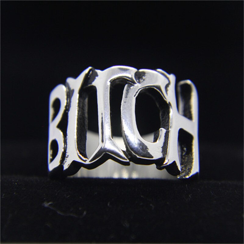 Stainless Steel Punk Rock Style Jewelry Size 5-11
