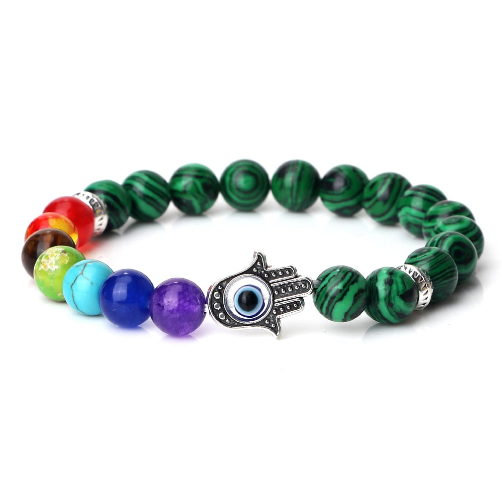 Orion Natural Stone Beaded Bracelet