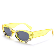 Steampunk Snake Rectangle Sunglasses