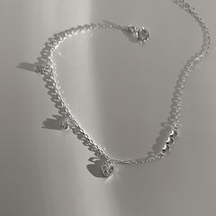 Heart Bracelet Personality 925 Sterling Silver