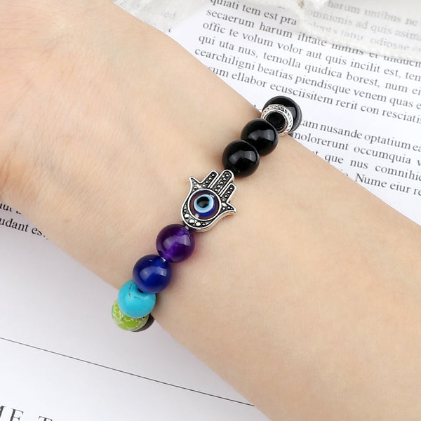 Orion Natural Stone Beaded Bracelet