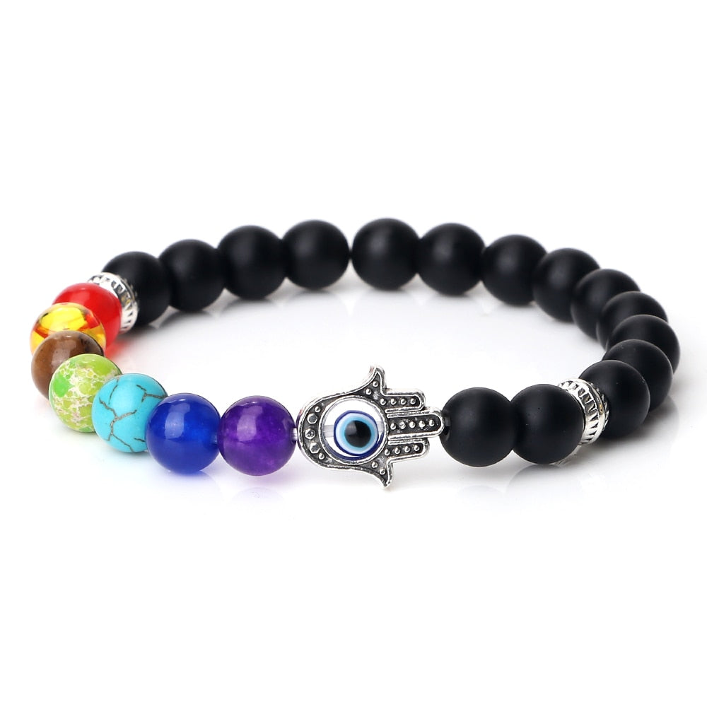 Orion Natural Stone Beaded Bracelet