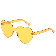 Heart Shaped Diffraction Sunglasses