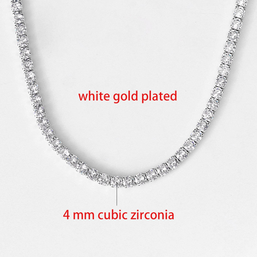 Riviera Iced CZ Tennis Choker Collection