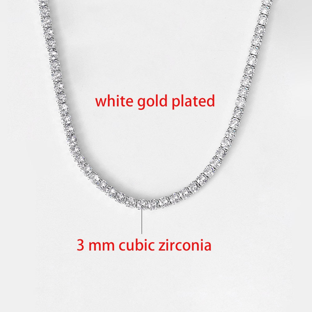 Riviera Iced CZ Tennis Choker Collection Secondary image