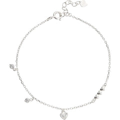 Heart Bracelet Personality 925 Sterling Silver