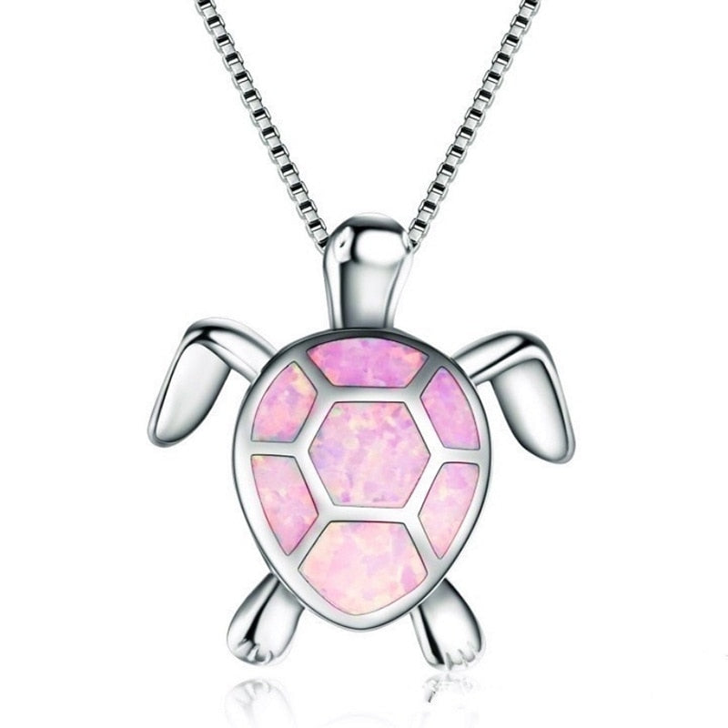 Talia Turtle Pendant Necklace