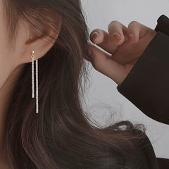 2023 New Fashion Korean Hanging Long Tassel Drop Earrings For Women&#39;s Metal Gold Stars Color Earrings Jewelry Beautiful Gifts