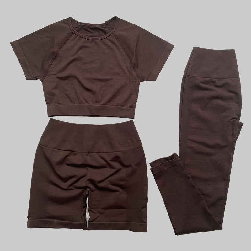Yassmine Seamless Workout Gym Set