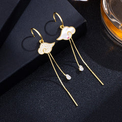 Long Tassel Earrings 2022 New Simple Women&#39;s Earrings Korean Version Long Elegant and Delicate Fashion Accessories Jewelry