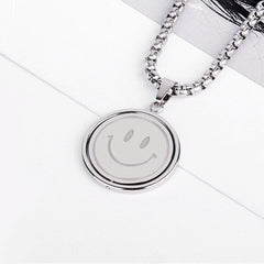 2023 Hip Hop Titanium Steel Killer Cat Necklace For Women Men Cute Punk Retro Doodle Black Cat Pendant Chain New Jewelry Gift