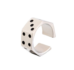 Gothic Geometric Mushroom Ring