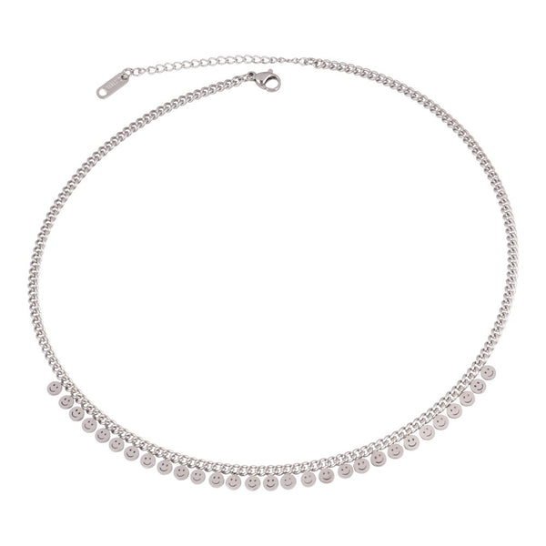 Solene Geometric Pendant Choker Collection