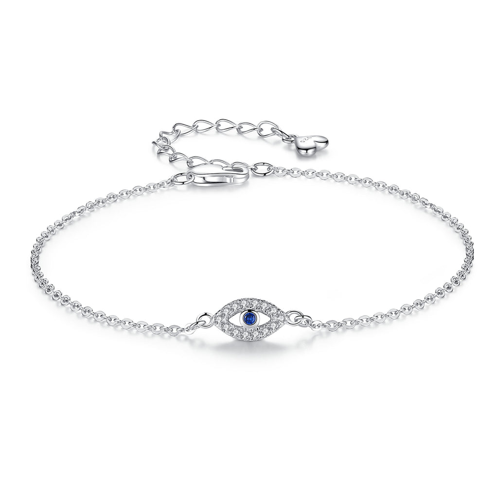 Nazar 925 Sterling Silver Evil Eye Bracelet
