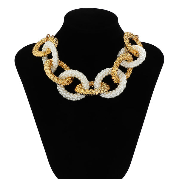 Zaria Oversized Chunky Link Choker Collection