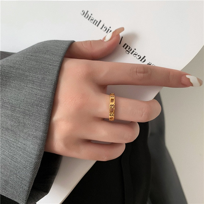 Maria Miami Cuban Link Statement Ring