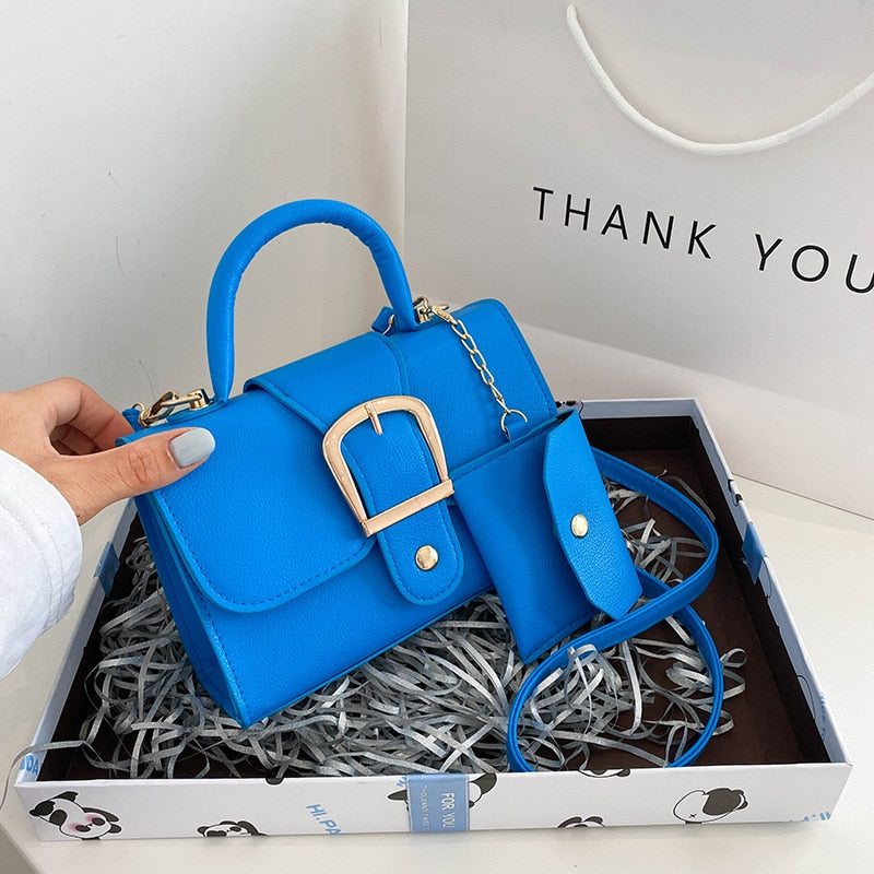 Elara Mini Flap Top-Handle Crossbody Bag