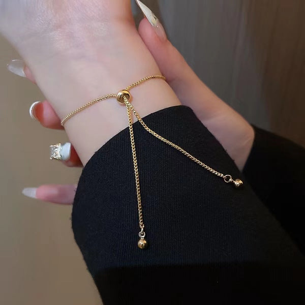 Opal Clover Adjustable Bracelet