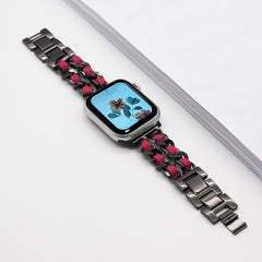 Strap For Apple Watch Band chain Bracelet Steel for iWatch
