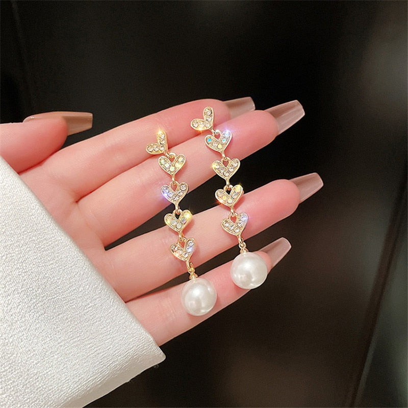 Lucinda's Sparkling Statement Earrings