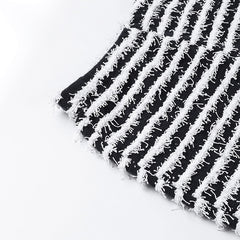 Hawthaw Women Fashion Streetwear High Waist Striped Long Pants Bottoms 2022 Fall Autumn Clothes Wholesale Items For Business