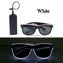 Luminous Neon LED Party Sunglasses