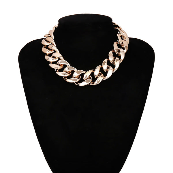 Zaria Oversized Chunky Link Choker Collection