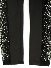 Sexy see through black rhinestone bodysuit jumpsuit women 2022 backless bodycon mesh rompers womens jumpsuits party club outfits