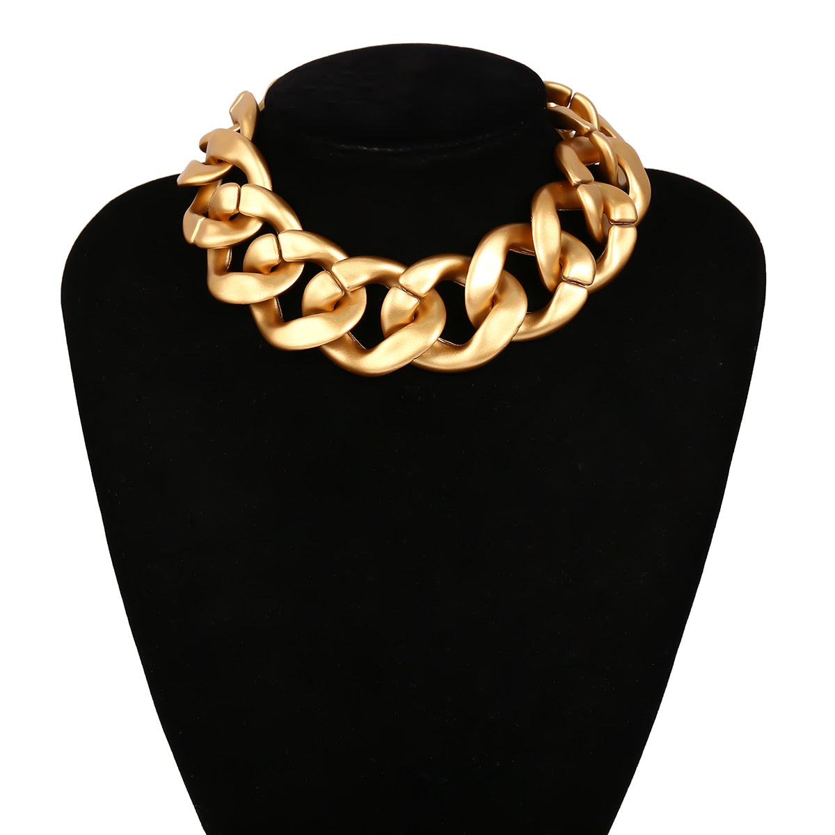 Zaria Oversized Chunky Link Choker Collection